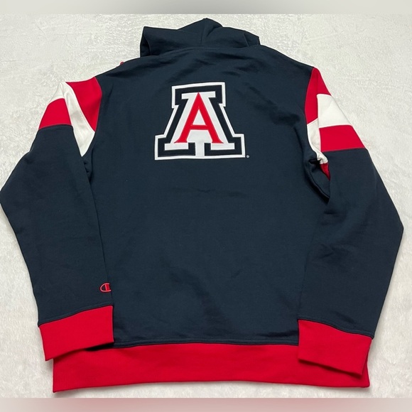 NWT-Champion Arizona wildcats college logo hooded sweatshirt size large - Picture 2 of 8
